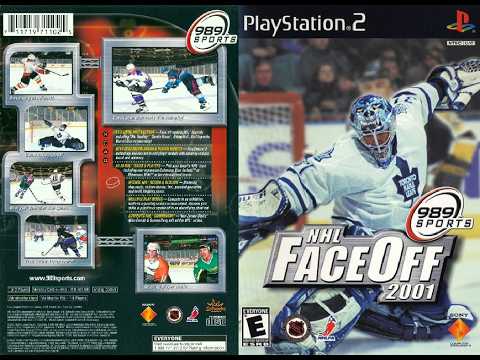 NHL FaceOff 2001 (PlayStation 2) - Detroit Red Wings vs. Toronto Maple Leafs