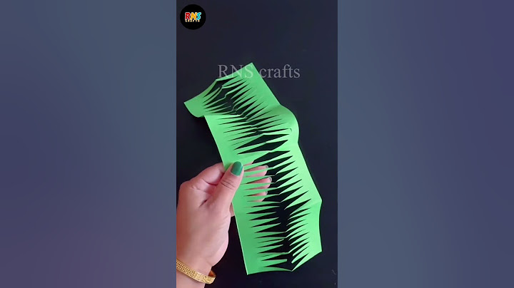 DIY Paper Grass Making / Easy Paper Craft / #shorts  #diy #papercraft