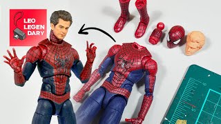 I FIXED the Marvel Legends Amazing SpiderMan 2!  STOPMOTION REVIEW