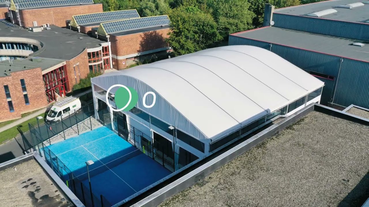 SPORT OKAPADEL - Cover for two padel courts in Woluwe