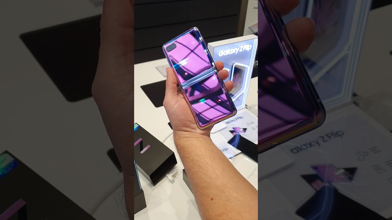 Samsung Galaxy Z Flip Kutu Açılışı 