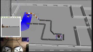 Obstacle Avoidance bot simulation in the Turkish-German university's laboratory by ROS & Gazebo