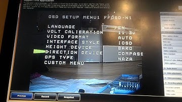 FFOSD N1 FFOSD-N1 OSD language change NAZA NAZA M LITE NAZA V2