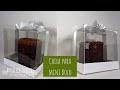 Caixa para Mini bolo - Angélica Chaves