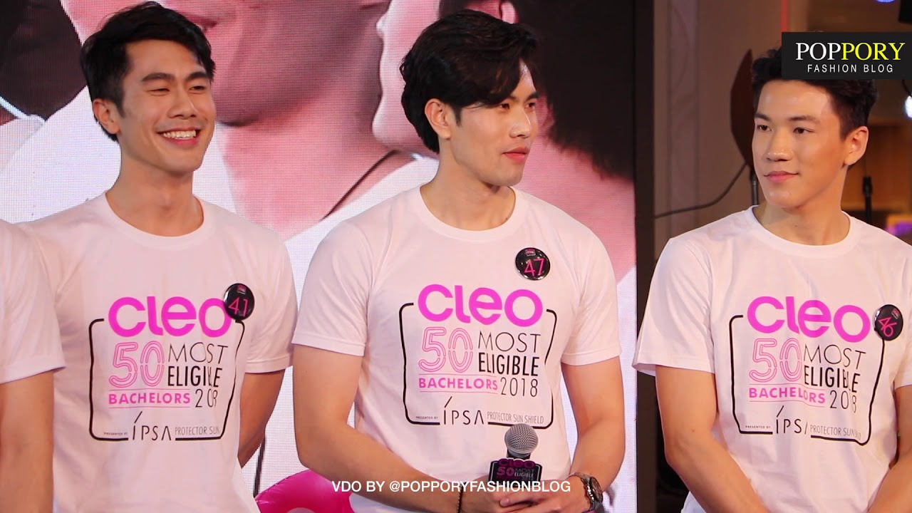Smart |  เปิดตัว Cleo 50 Most Eligible Bachelors 2018