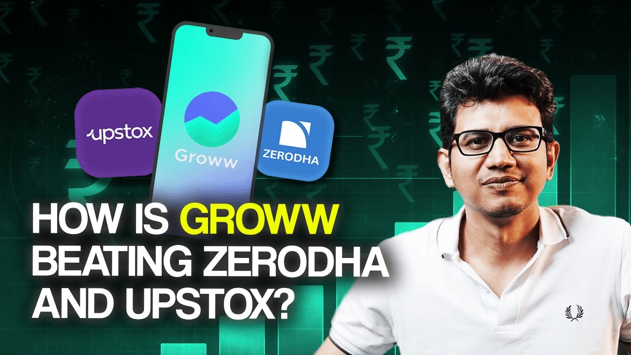 How Groww Became India’s #1 Broker beating Zerodha and Upstox?