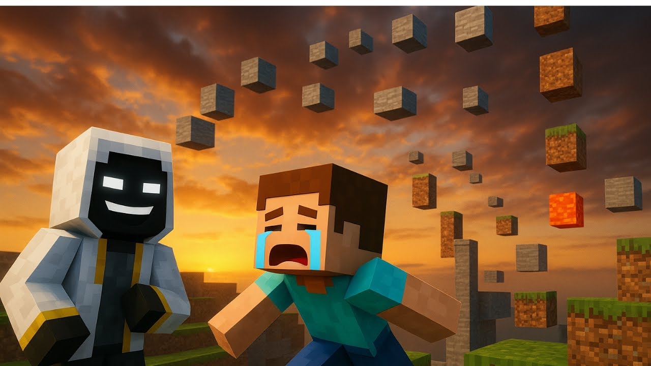 I forced a Minecraft Noob to do Impossible Parkour