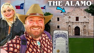 We Became Honorary Texans at The Alamo