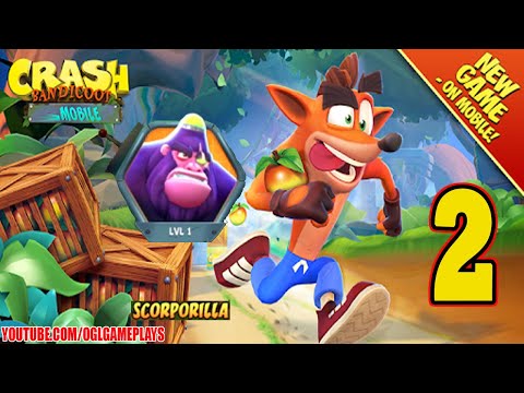 Crash Bandicoot Mobile (By King) First Boss Gameplay Part 2