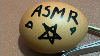Raw Egg Peeling Challenge #172 #funnyvideo #satisfying #asmr