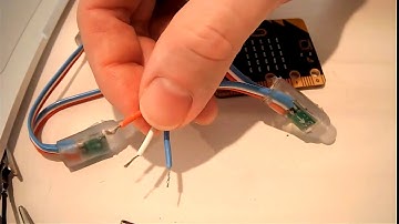 Connecting LED STRING LIGHTS to Micro:bit