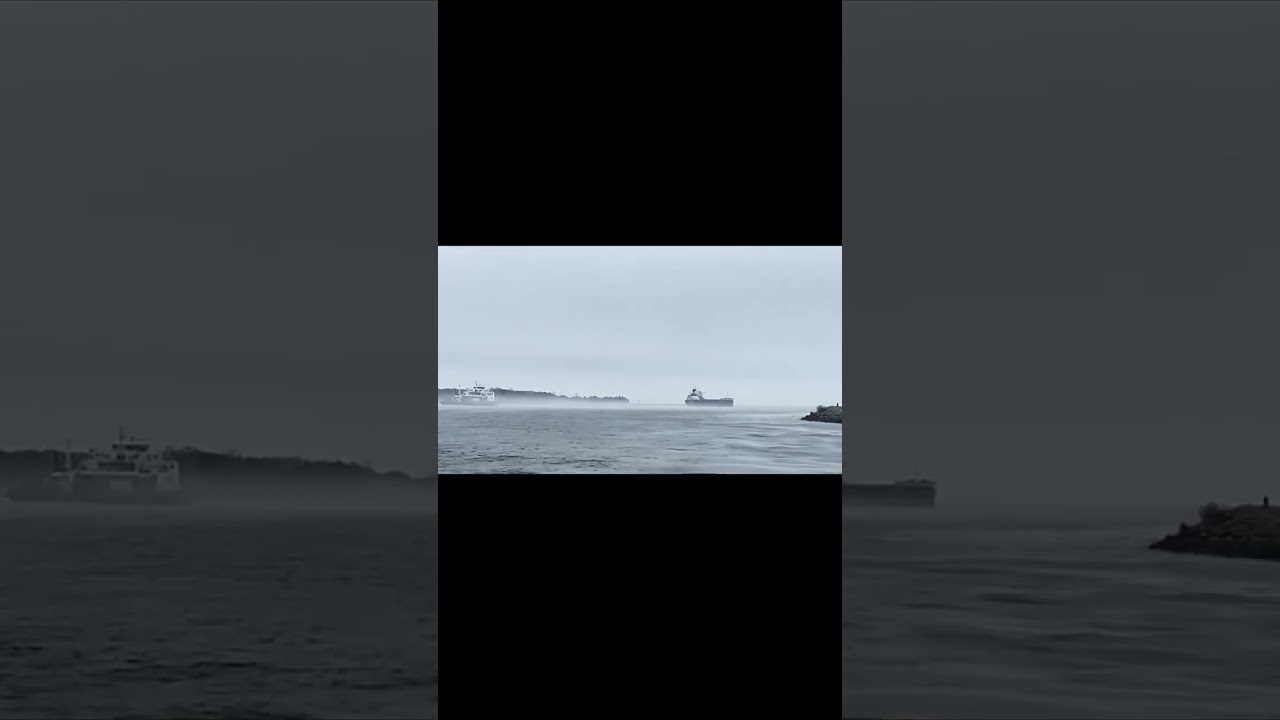 Cargo Ships Operating in Impossible Conditions 