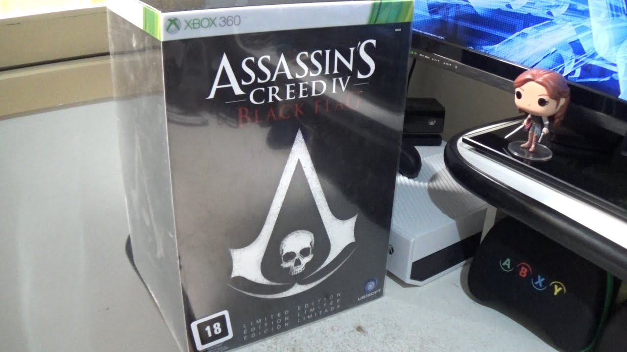 Unboxing ASSASSIN'S CREED IV BLACK FLAG LIMITED EDITION PTBR XBOX
