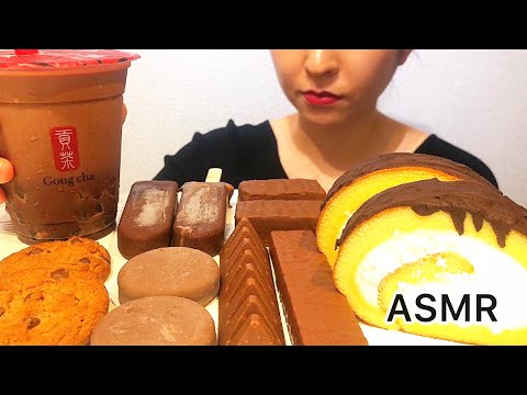 【ASMR/咀嚼音】チョコレートスイーツ/ チョコレートデザート/chocolate【モッパン】