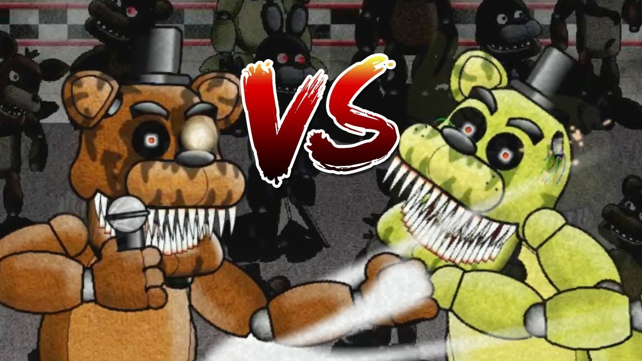 фредди сражается. игра five fight freddy's. Fnaf драки. фредди сражается. спрингтрап против бонни.