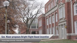 Gov. Nixon announces Bright Flight Boost proposal at Truman State University