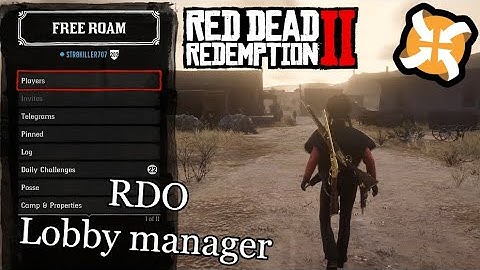 Red Dead lobby manager mod | PC | (NEXUS MODS)