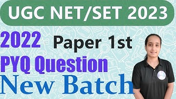 09:00 UGC NET/SET 2023 | NET Exam MCQ  | Raj SET | MP SET | UGC NET Paper 1st | NET Exam by Nidhu#15