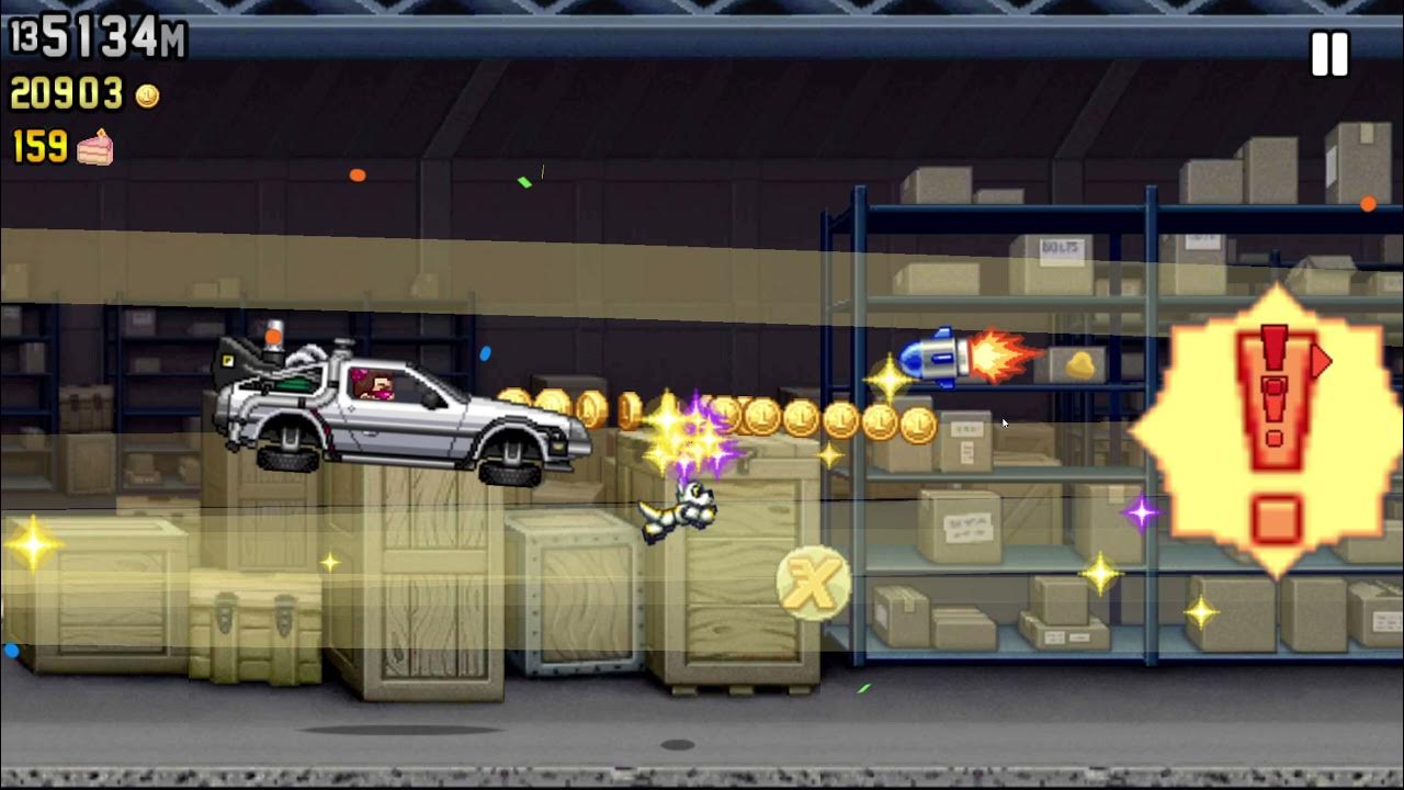 Jetpack Joyride The Invincible Delorean Part 4 (10th Anniversary