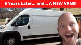 6 Years Later.. and.. A NEW VAN!!! - If you had a brand new empty van how would you build it out?