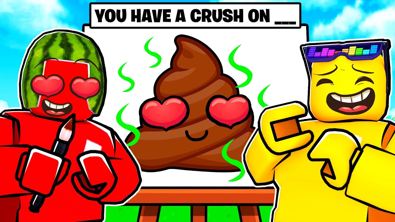 Draw in the blank in roblox youtube