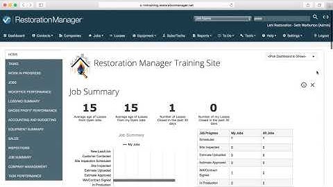 Xpert Tip: How to Navigate the Restoration Manager Homepage