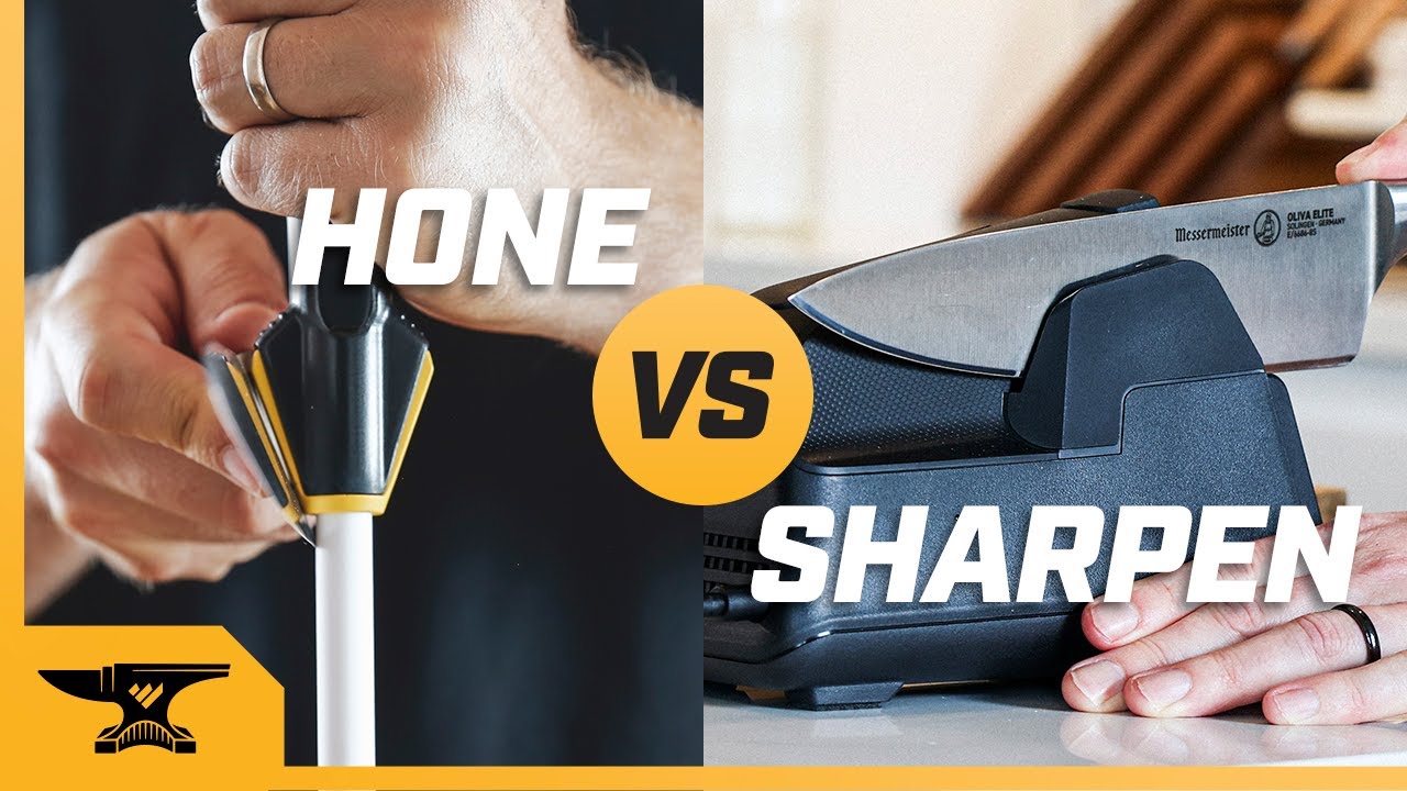 What's the Difference Between Honing and Sharpening a Knife?