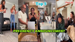 Top 5 Most Emotional Pregnancy Announcement 2022 | #part16 | Best Surprise Reaction Moment in Family