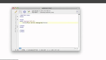 HTML5 voor beginners