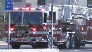 OCFA Truck 17 Responding