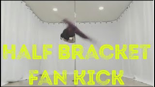 Pole Dance Tutorial—Pole Ninja’s Silent Tutorials: The Half Bracket Fan Kick