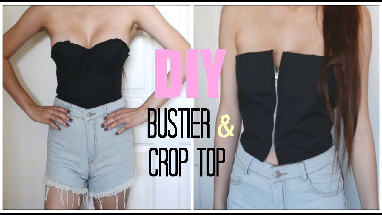 ✂ DIY: Bustier & Crop Top