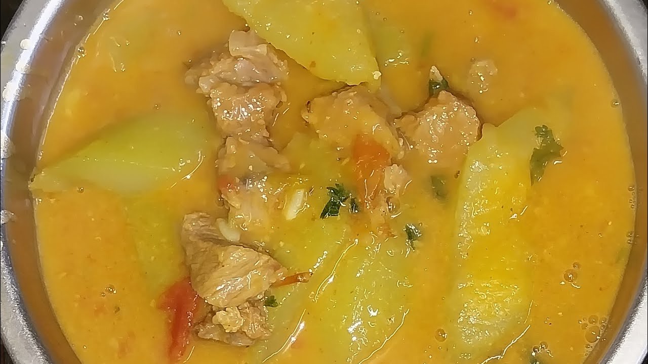 Mutton Kaddu ka Dalcha | 