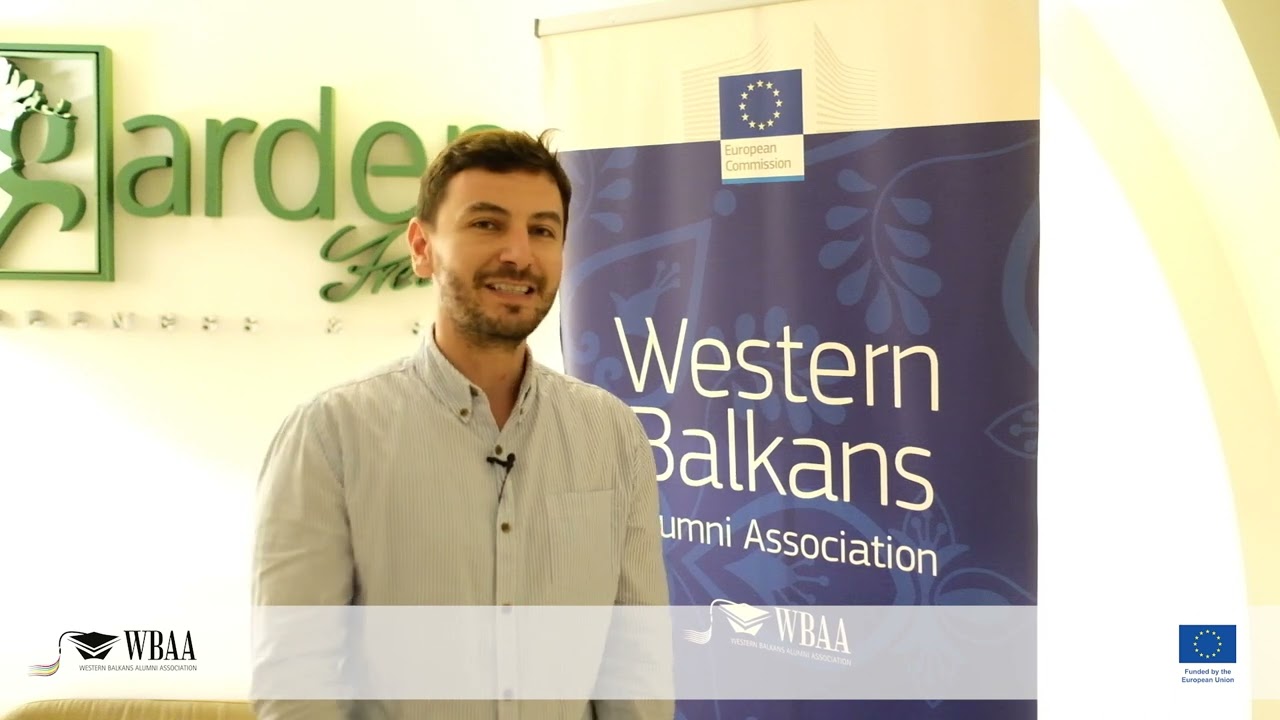 WBAA Testimonial by Arber Hajrizaj - member of the Western Balkans Alumni Association (WBAA)