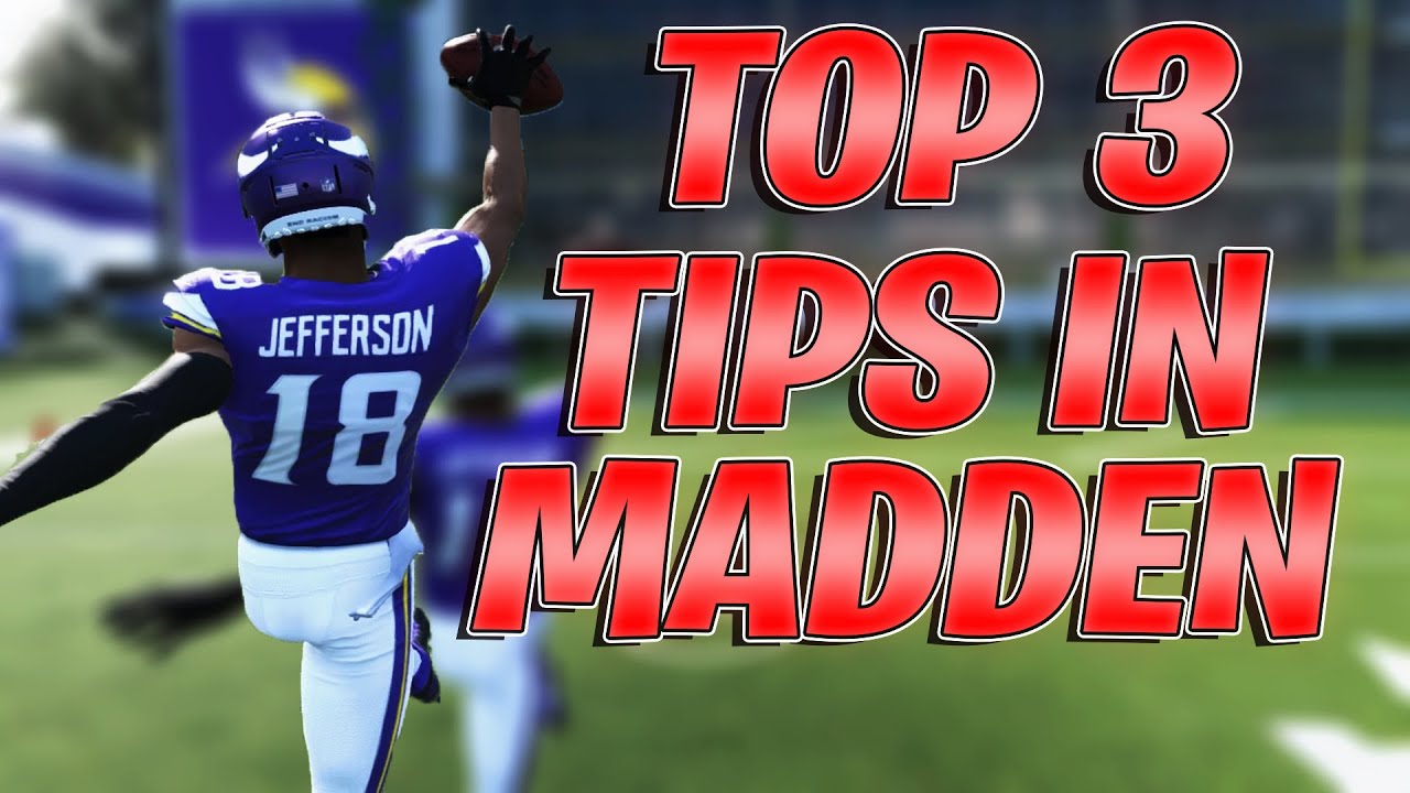 TOP 3 TIPS IN MADDEN 22!!! HOW TO GET BETTER IN MADDEN 22!!! YouTube