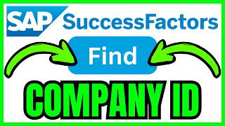 How To FIND SAP SuccessFactors Company ID (QUICK & EASY) 2026