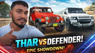 Thar vs Defender - Indian Vehicles Simulator 3D - Android Gameplay  screenshot 4