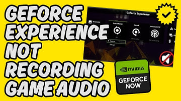 [Easy Fix] GeForce Experience Not Recording Game Audio