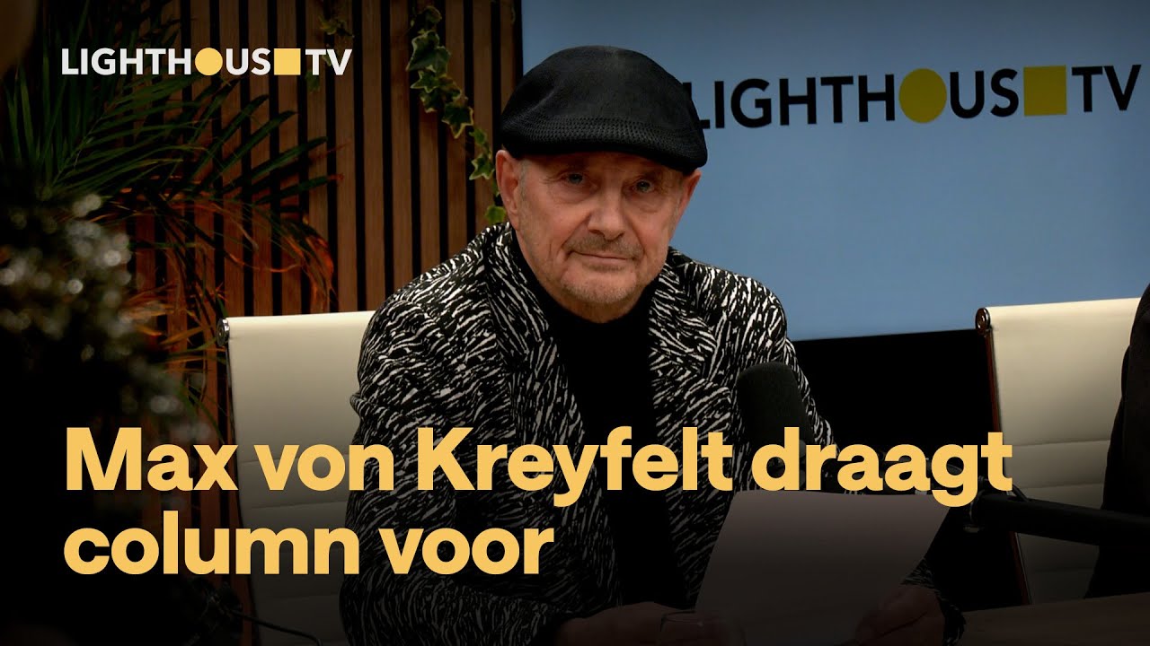 Max von kreyfelt draagt column voor over Zelensky in de Tweede Kamer