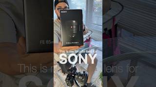 Este es mi lente favorito y por fin ya tengo la version 2 😍 @getkale #sony #sony85mm #sonyalpha