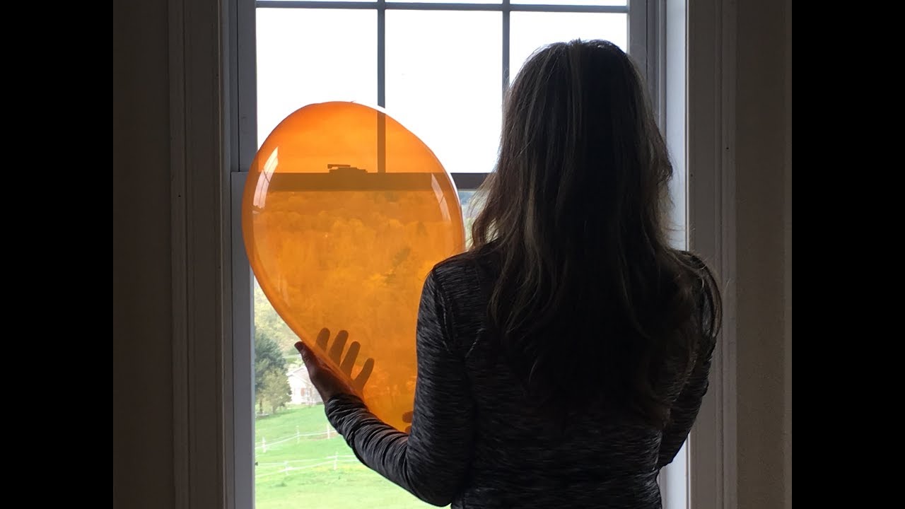 Silhouette Balloon Bursting