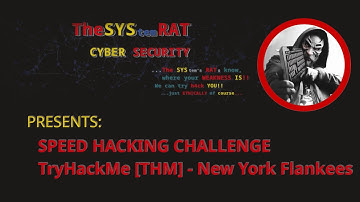 TryHackMe [THM ] - New York Flankees - MEDIUM - RED Team challenge