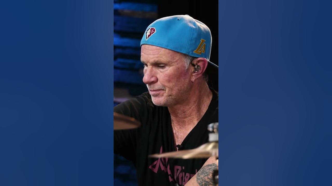 Chad Smith with his motorbike