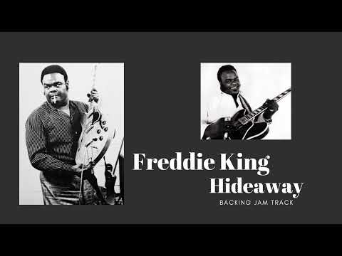 Freddie King Hideaway backing jam track