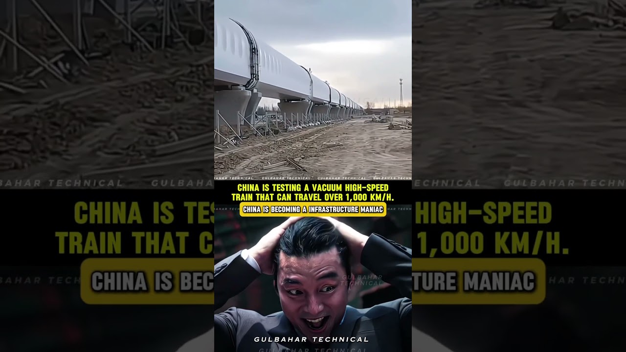China’s 1000 KM/H Vacuum Tube Test | Travel 200 KM in 9 Minutes 😱🚀