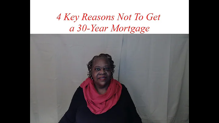 4 Key Reasons Not to Purchase a 30 Year Loan