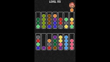 Ball sort Puzzle level 173