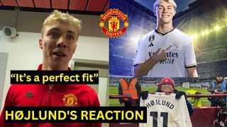 OMG!😳 Rasmus Højlund's Shocking Response to The possibility of joining Real Madrid | Man United news