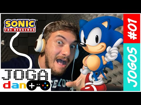 JOGA DAN #01 - Sonic The Hedgehog (1991) Sega Mega Drive.