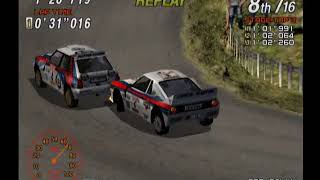 [Replay] [DC] Sega Rally 2 - Arcade - Lancia 037 Rally